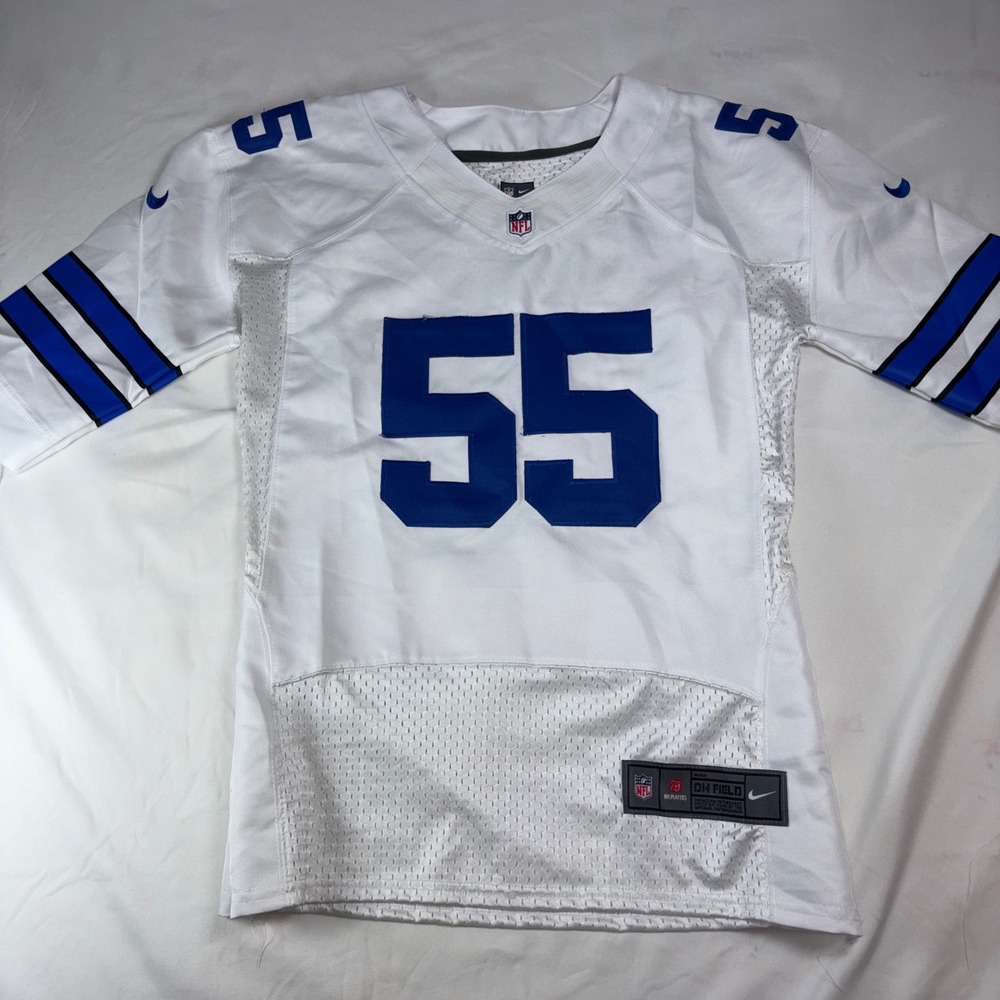 Nike Dallas Cowboys Leighton Vander Esch 55 NFL Jersey White Mens Medium